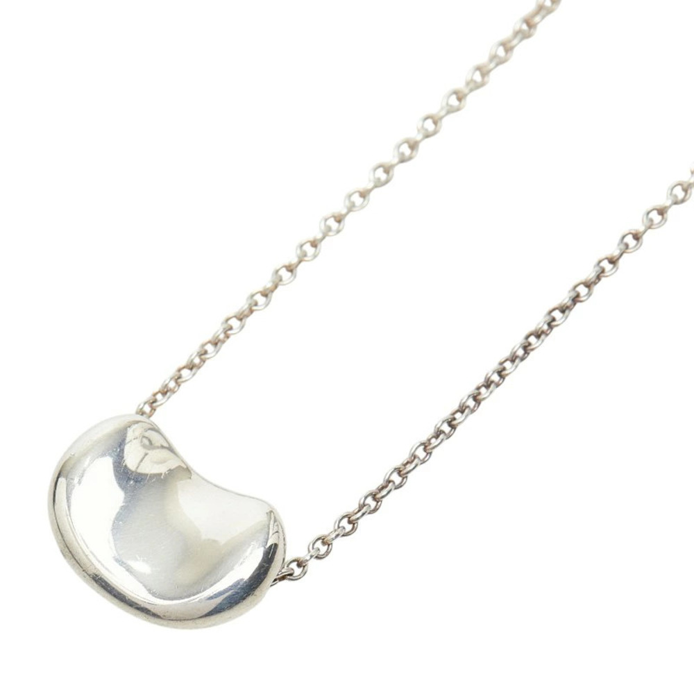 Tiffany Co Bean Necklace Silver TIFFANYCo